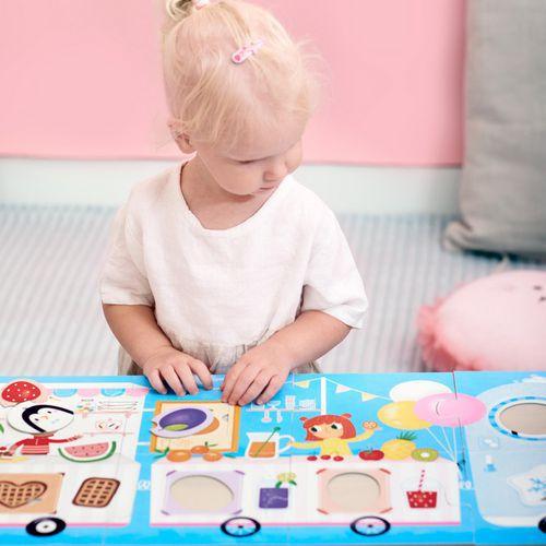 Illustration de : Maxi puzzle Food Truck - Banana Panda