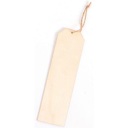 Illustration de : Marque page bois 190 x 50 x 2 mm - Graine créative