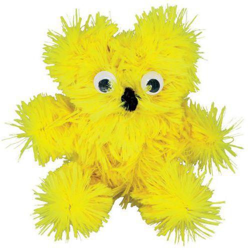 Illustration de : Chenilles géantes Fluffy Assorties Ø 3cm - 120cm - x50