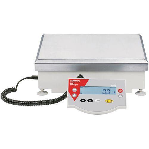 Illustration de : Balance de précision LAB-V - Portée 8 à 50 kg - B3C