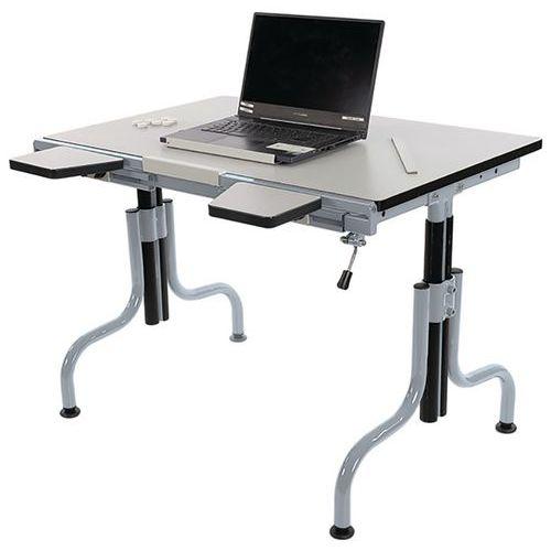 Illustration de : Glissière et accoudoir pour table Demeter