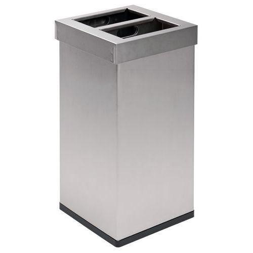 Illustration de : Poubelle Carro Mix 2x52,5 L - Vepabins