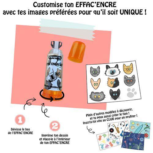 Illustration de : Recharge pour rouleau correcteur effac'encre - Cléopâtre