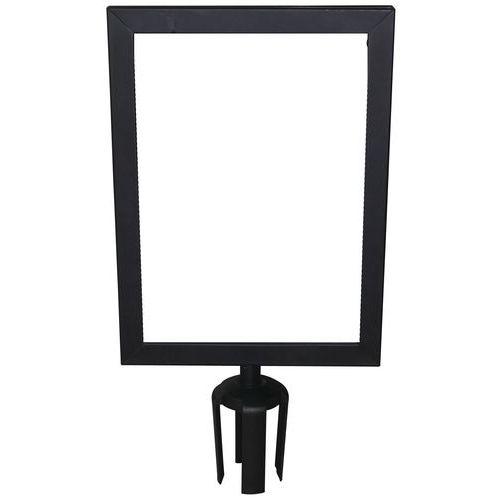 Illustration de : Panneau porte affiche A4 - 63mm - Manutan Expert