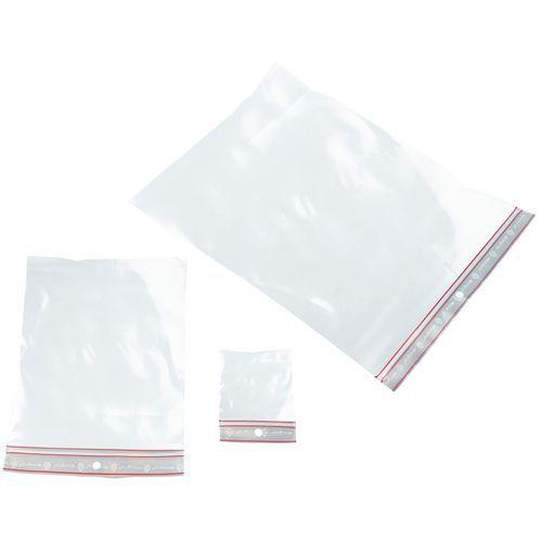 Illustration de : Sachet plastique Minigrip - 100 µ - Standard