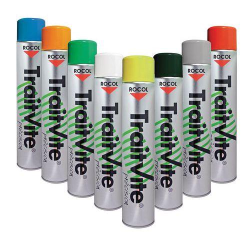 Illustration de : Peinture de traçage et de marquage Traitvite® - Rocol