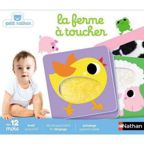 Illustration de : Puzzle tactile la ferme - Nathan