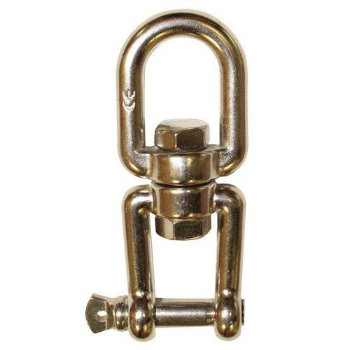 Illustration de : Émerillon en inox AISI 316 - Anse et chape