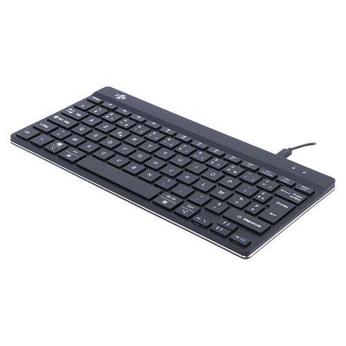 Illustration de : Clavier Azerty Compact Break avec indicateur de pause R-Go Tools