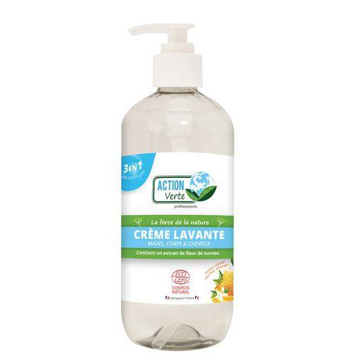 Illustration de : Crème lavante miel fleur d'oranger Ecocert - Action Verte