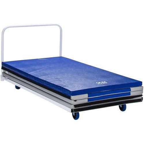 Illustration de : Chariot transport de tapis Eco