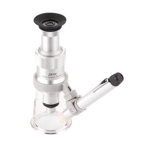 Illustration de : Microscope de poche avec éclairage - Grossissement 40x