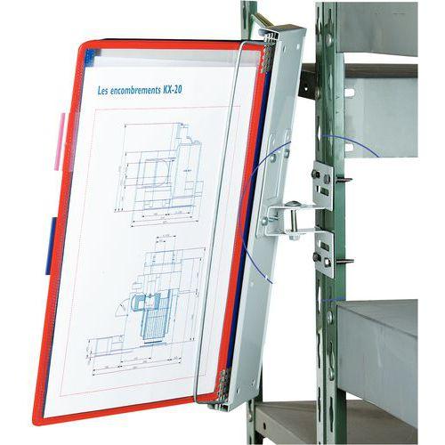 Illustration de : Support pour rack - pivorack - Tarifold