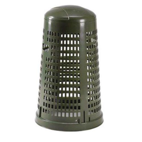 Illustration de : Poubelle ronde en plastique perforé Ruff_Vepabins