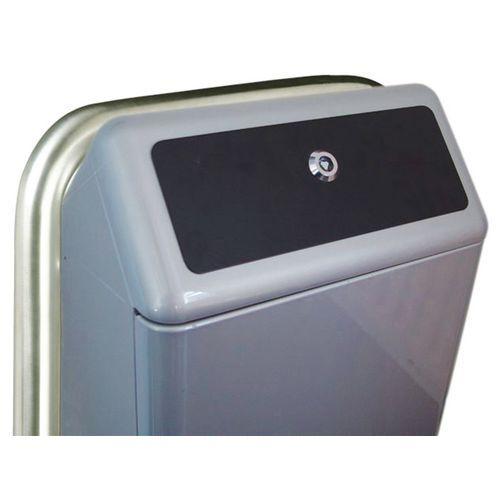 Illustration de : Couvercle de fermeture pour poubelle Capitole