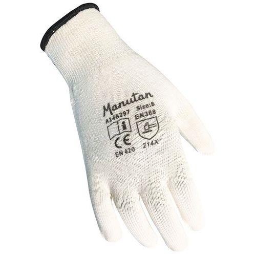 Illustration de : Gants de manutention coton - Sans enduction - Manutan Expert