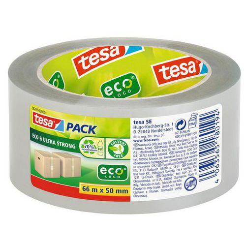 Illustration de : Ruban adhésif d'emballage tesapack transparent recyclé 66mx50mm - Tesa