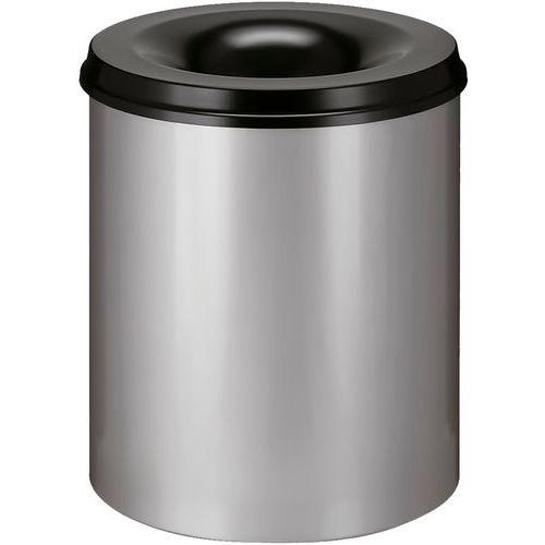 Illustration de : Poubelle à papier anti-feu - 80 L