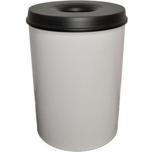 Illustration de : Poubelle à papier anti-feu - 30 L