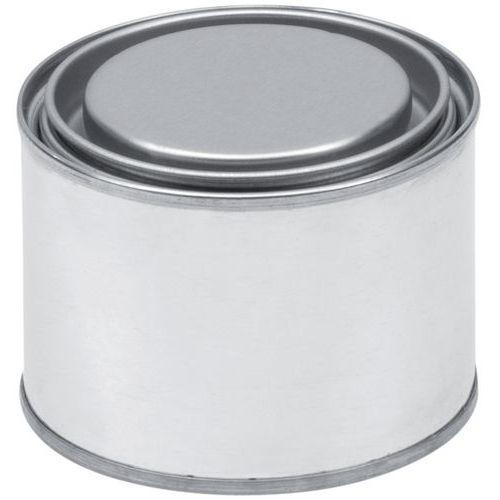 Illustration de : Boîte métal ronde « à ouverture au sou »