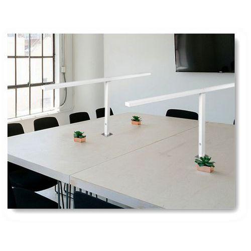 Illustration de : Lampe Library kos led double - Unilux