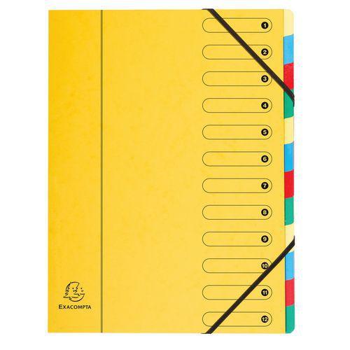 Illustration de : Trieur harmonika fenêtres nature future 12 compartiments