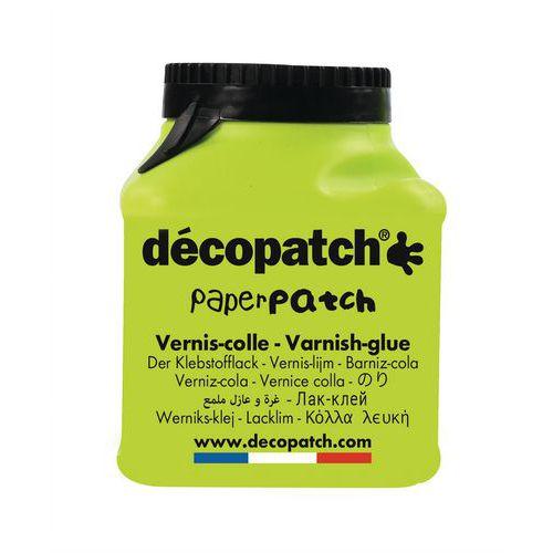 Illustration de : Vernis colle paperpatch 180g - Décopatch