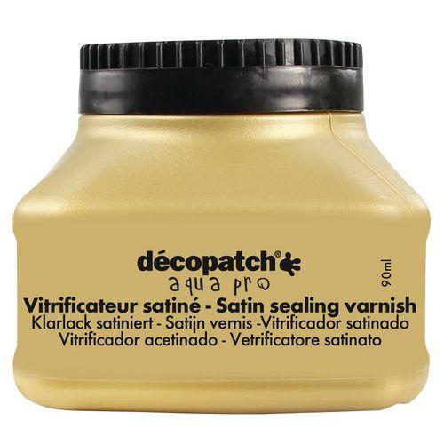 Illustration de : Vernis vitrificateur satiné - Décopatch