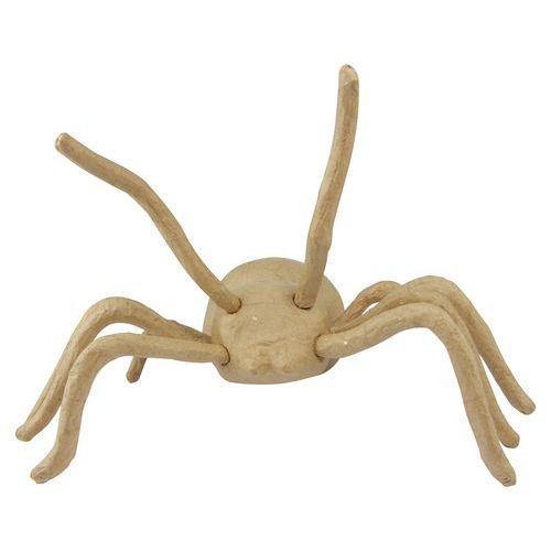 Illustration de : Araignée 100 cm en papier mâché à décorer - Décopatch