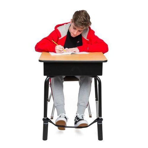 Illustration de : Elastique de pied pour bureau