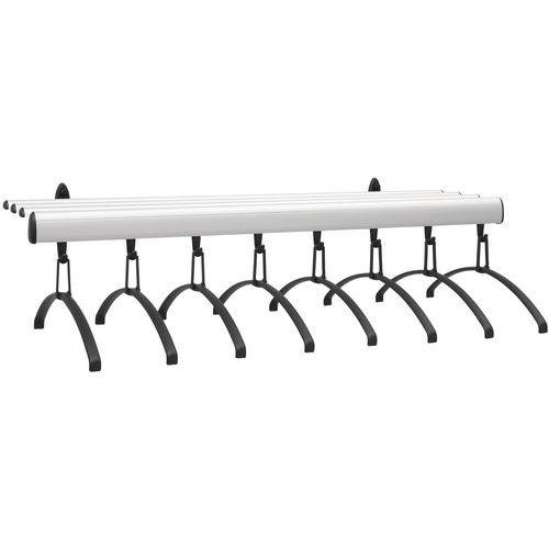 Illustration de : Portemanteau mural Allure - Modèle 9 - Gardelux