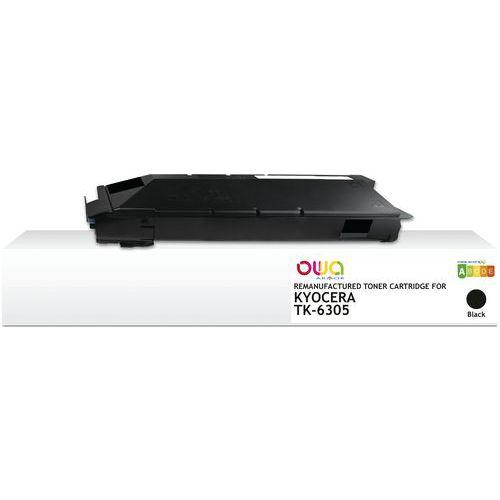 Illustration de : Toner remanufacturé Kyocera TK6305 - Noir - Owa