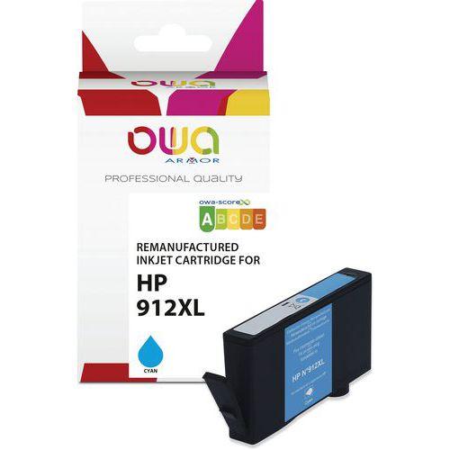 Illustration de : Cartouche d'encre remanufacturée HP 912XL - Owa