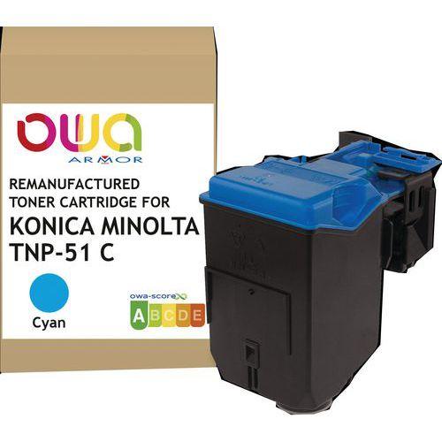 Illustration de : Toner remanufacturé Konica Minolta TNP-51 - Owa