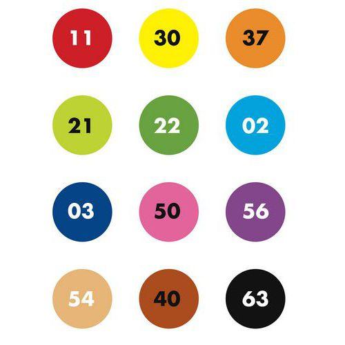 Illustration de : Set de 12 marqueurs pour plastique dingue - Collall