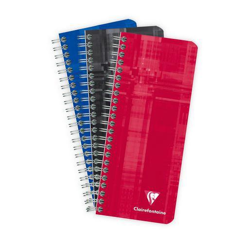 Illustration de : Carnet reliure intégrale 8,5x20 cm 5/5 - Clairefontaine