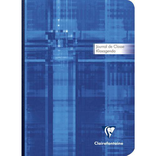Illustration de : Journal de classe brochure A5 Pré-imprimé - Clairefontaine