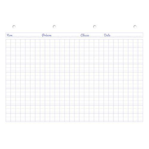 Illustration de : Bloc écriture à l'italienne A4 3 mm IV - Calligraphe