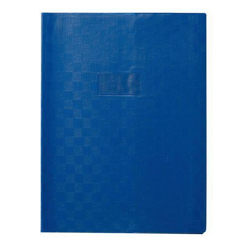 Illustration de : Protège-cahiers grain madras 24x32cm - Calligraphe