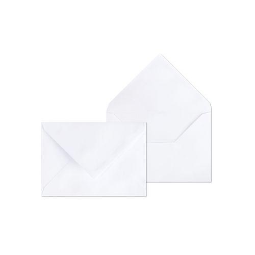 Illustration de : Enveloppes extra blanc 120x176 - Clairefontaine