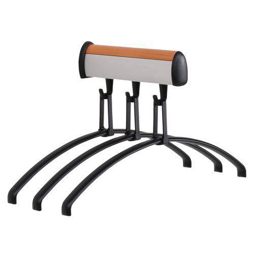 Illustration de : Portemanteau mural Allure, modèle 8 - Gardelux