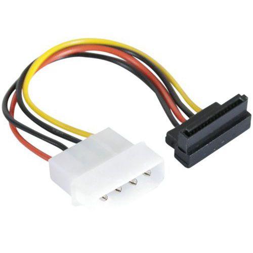 Illustration de : Adaptateur d'alimentation Molex vers SATA Coudé - 15 cm