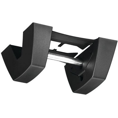 Illustration de : Embase de fixation plafond PUC 1060 fixe, noire VOGEL'S