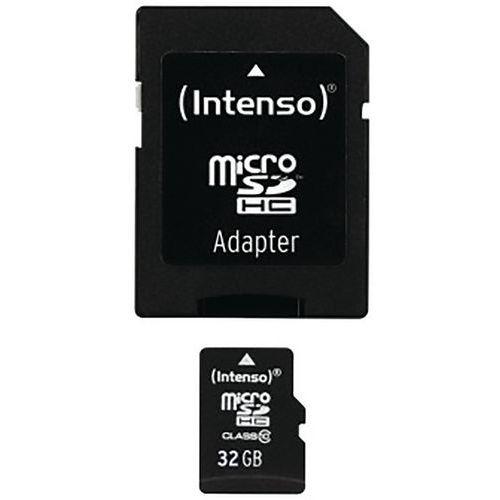 Illustration de : Carte MicroSDHC Class 10 - 32Go INTENSO