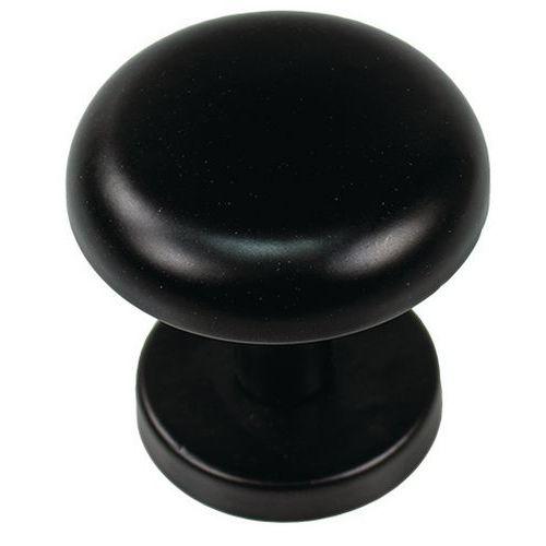 Illustration de : Patère 1,2 ou 3 têtes finition époxy noir