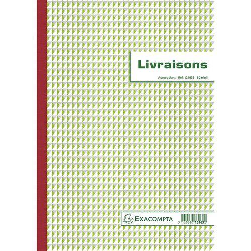 Illustration de : Manifold Livraisons 50 feuillets tripli autocopiants