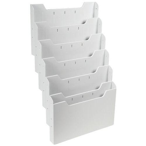 Illustration de : Trieur mural A4 horizontal