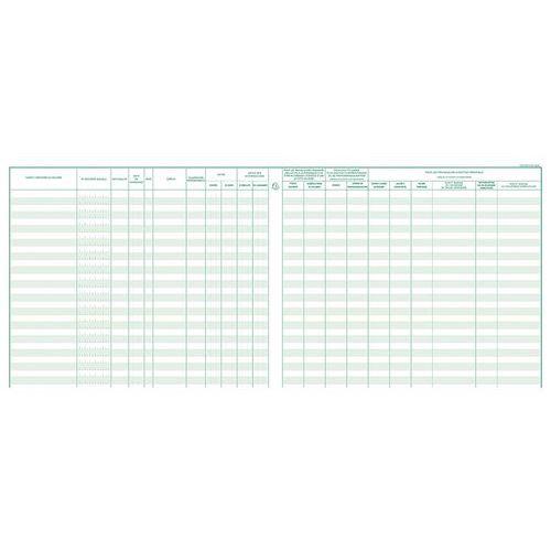 Illustration de : Registre unique du personnel (salariés et stagiaires) - 56 pages