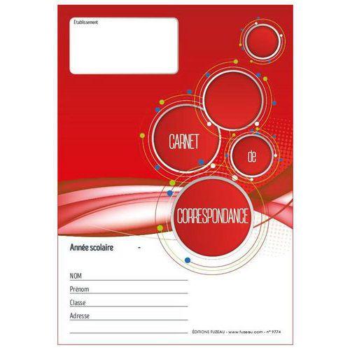 Illustration de : Carnet de correspondance 14,5 x 20,8 cm - Fuzeau