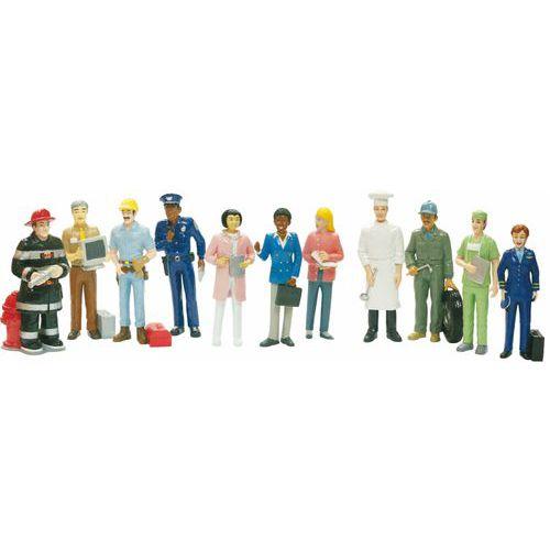 Illustration de : Figurines des métiers - Lot de 11 - Miniland